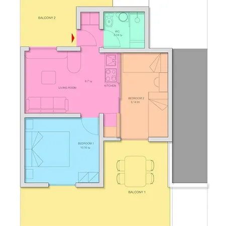 Al Mare N22 Appartement